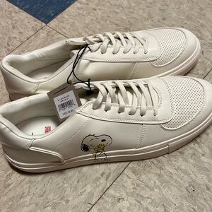 Snoopy White AE Sneakers